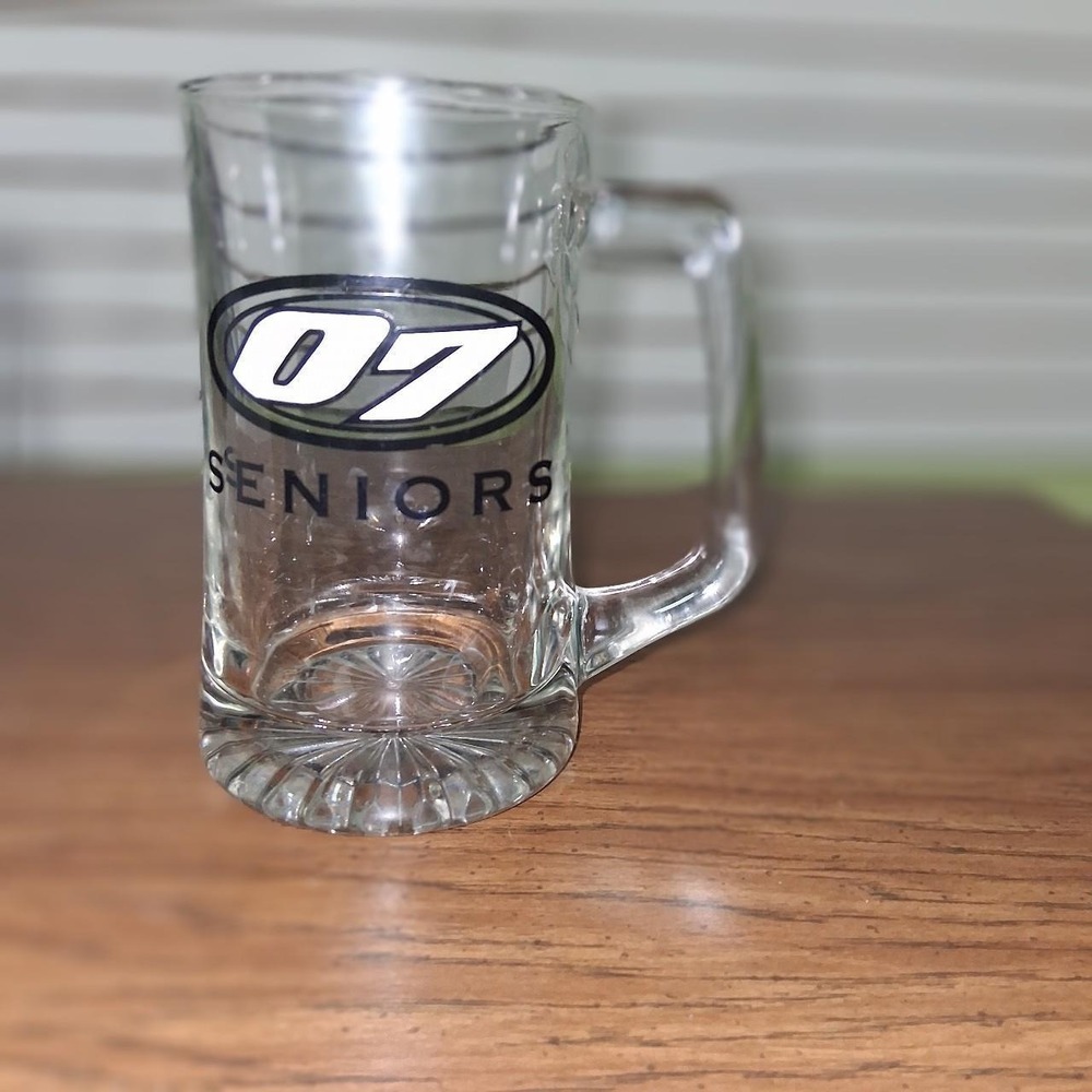 07 Seniors Heavyweight Large Sized Glass Lager  Glassware